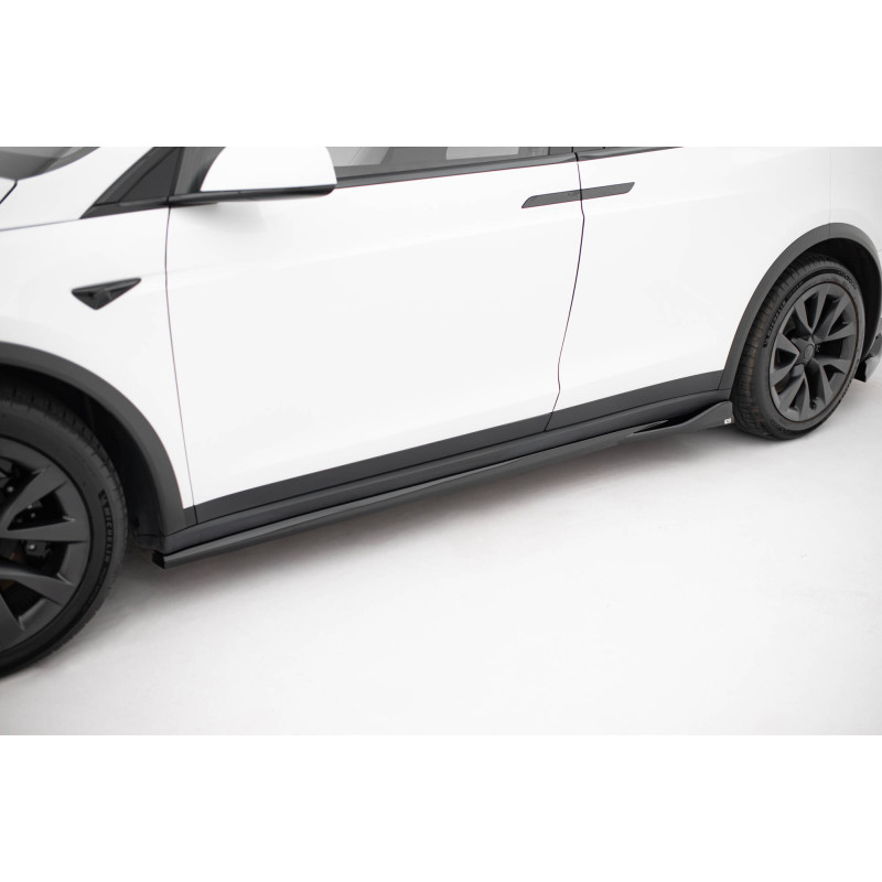 Diffusori minigonne V.2 Tesla Model X Mk1 Facelift (Cod. M-TE-MODELX-1F-SD2G)