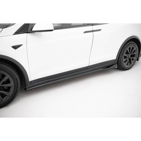 Diffusori minigonne V.2 Tesla Model X Mk1 Facelift (Cod. M-TE-MODELX-1F-SD2G)