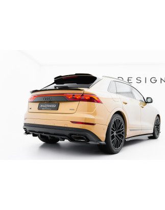 Splitter posteriore (con barre verticali) Audi Q8 Mk1 Facelift (Cod. M-AU-Q8-1F-RD1G+RD2G)