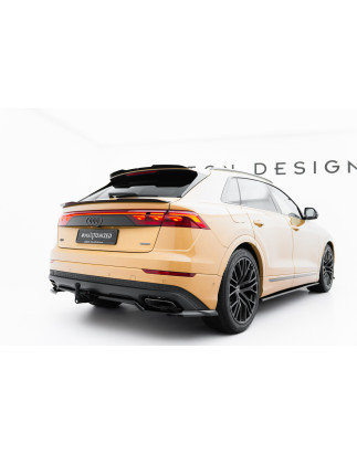 Splitter posteriore (con barre verticali) Audi Q8 Mk1 Facelift (Cod. M-AU-Q8-1F-RD1G+RD2G)