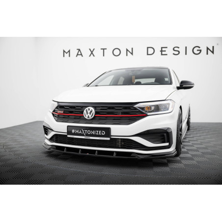 SPLITTER ANTERIORE V.1 Volkswagen Jetta GLI Mk7 (Cod. M-VW-JE-7-GLI-FD1G)