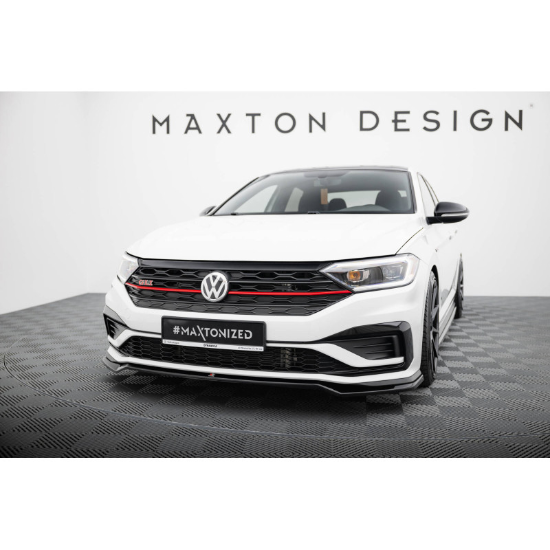 SPLITTER ANTERIORE V.2 Volkswagen Jetta GLI Mk7 (Cod. M-VW-JE-7-GLI-FD2G)