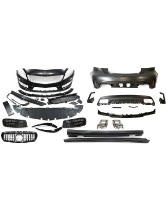 Kit Estetico Mercedes W176 A45 2012-2015 Look AMG Calandra (Cod. E-TCM01560157015802270089)