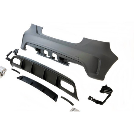 Paraurti Posteriore Mercedes W176 2012-2018 A45 Look AMG Sensori (Cod. E-TCM01340089)