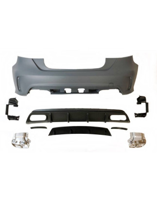 Paraurti Posteriore Mercedes W176 2012-2018 A45 Look AMG Sensori (Cod. E-TCM01340089)