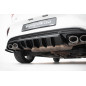 Splitter centrale posteriore (con barre verticali) Volkswagen T-Roc R Mk1 (Cod. M-VW-T-ROC-1PF-R-RD1