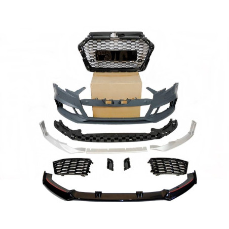 Kit Estetico Audi A3 2016-2019 Sportback Look RS3 (Cod. E-TCA0217RS120233)