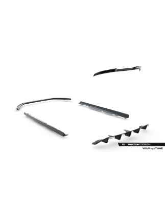 Splitters Set V.2 Ford Fiesta ST Mk8 Facelift (Cod. M-FO-FI-8F-ST-SET2)