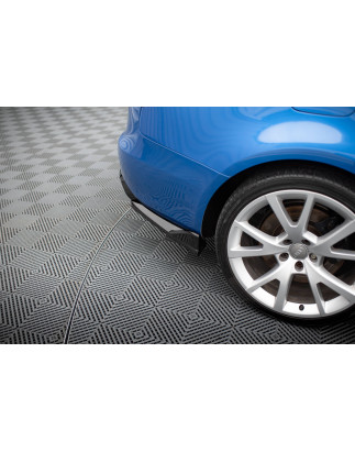 Splitters posteriori laterali V.2 Audi S4 / A4 S-Line berlina B8 (Cod. M-AU-S4-B8-RSD2G)