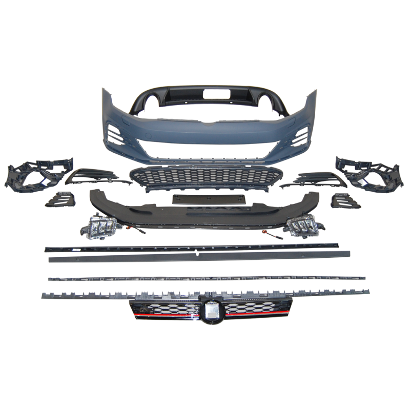 Kit estetico Volkswagen Golf 7.5 3/5P Facelift Look GTI ABS (Cod. E-TCW5203)