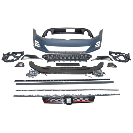 Kit estetico Volkswagen Golf 7.5 3/5P Facelift Look GTI ABS (Cod. E-TCW5203)