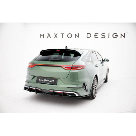 DIFFUSORE POSTERIORE street pro Kia Proceed GT-Line Mk1 Facelift (Cod. M-KICE3FPROGTLINECNC-RS1B)