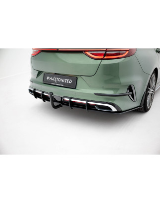 DIFFUSORE POSTERIORE street pro Kia Proceed GT-Line Mk1 Facelift (Cod. M-KICE3FPROGTLINECNC-RS1B)