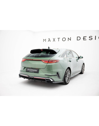 Splitter posteriore (con barre verticali) Kia Proceed GT-Line Mk1 Facelift (Cod. M-KI-CE-3F-PRO-GTLI