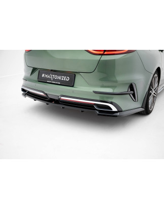 Splitter posteriore (con barre verticali) Kia Proceed GT-Line Mk1 Facelift (Cod. M-KI-CE-3F-PRO-GTLI