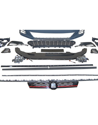 Kit estetico Volkswagen Golf 7.5 3/5P Facelift Look GTI ABS (Cod. E-TCW5203)