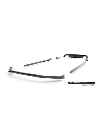 Splitters Set Audi S4 berlina B8 (Cod. M-AU-S4-B8-SET)