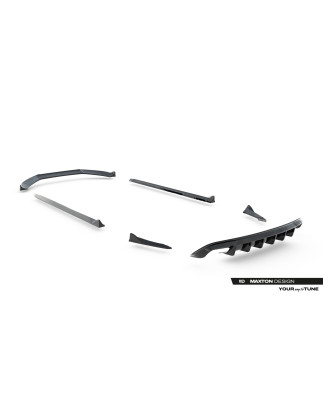 Splitters Set Audi S4 berlina B8 (Cod. M-AU-S4-B8-SET)