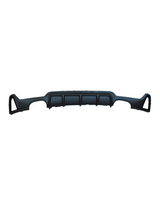 Diffusore Posteriore BMW F32 / F33 / F36 Look M Performance 2 Uscite doppio (Cod. E-TCBF308)