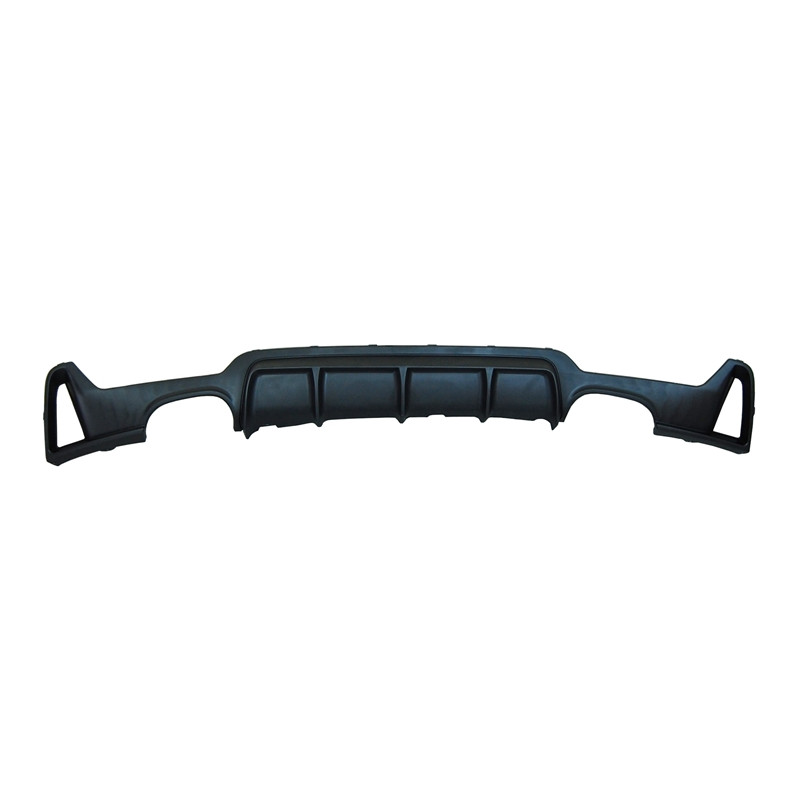 Diffusore Posteriore BMW F32 / F33 / F36 Look M Performance 2 Uscite doppio (Cod. E-TCBF308)