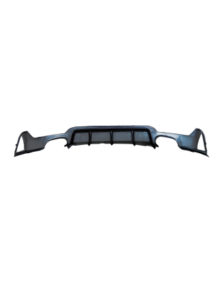 Diffusore Posteriore BMW F32 / F33 / F36 Look M Performance 2 Uscite doppio (Cod. E-TCBF308)