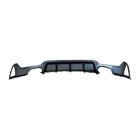 Diffusore Posteriore BMW F32 / F33 / F36 Look M Performance 2 Uscite doppio (Cod. E-TCBF308)