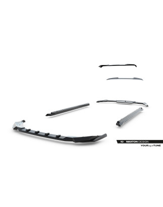 Splitters Set Peugeot 408 Mk1 (Cod. M-PE-408-1-SET)