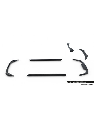 Splitters Set Peugeot 408 Mk1 (Cod. M-PE-408-1-SET)