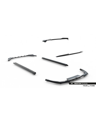 Splitters Set Peugeot 408 Mk1 (Cod. M-PE-408-1-SET)