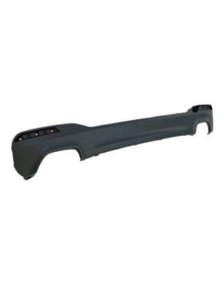 Diffusore Posteriore BMW G30 / G31 Look M-tech 2 Scarico (Cod. E-TCB1035)