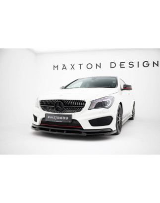 SPLITTER ANTERIORE Mercedes-Benz CLA AMG-Line C117 (Cod. M-ME-CLA-117-AMGLINE-SB-FD1G)