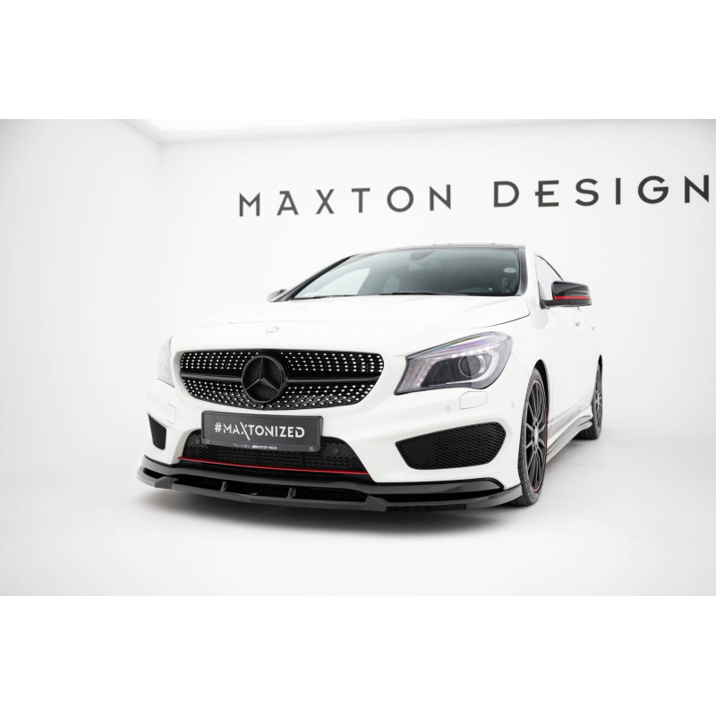 SPLITTER ANTERIORE Mercedes-Benz CLA AMG-Line C117 (Cod. M-ME-CLA-117-AMGLINE-SB-FD1G)