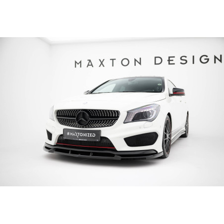 SPLITTER ANTERIORE Mercedes-Benz CLA AMG-Line C117 (Cod. M-ME-CLA-117-AMGLINE-SB-FD1G)