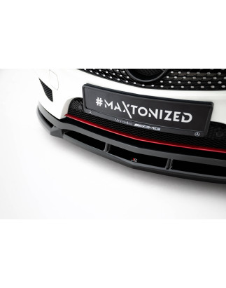 SPLITTER ANTERIORE Mercedes-Benz CLA AMG-Line C117 (Cod. M-ME-CLA-117-AMGLINE-SB-FD1G)
