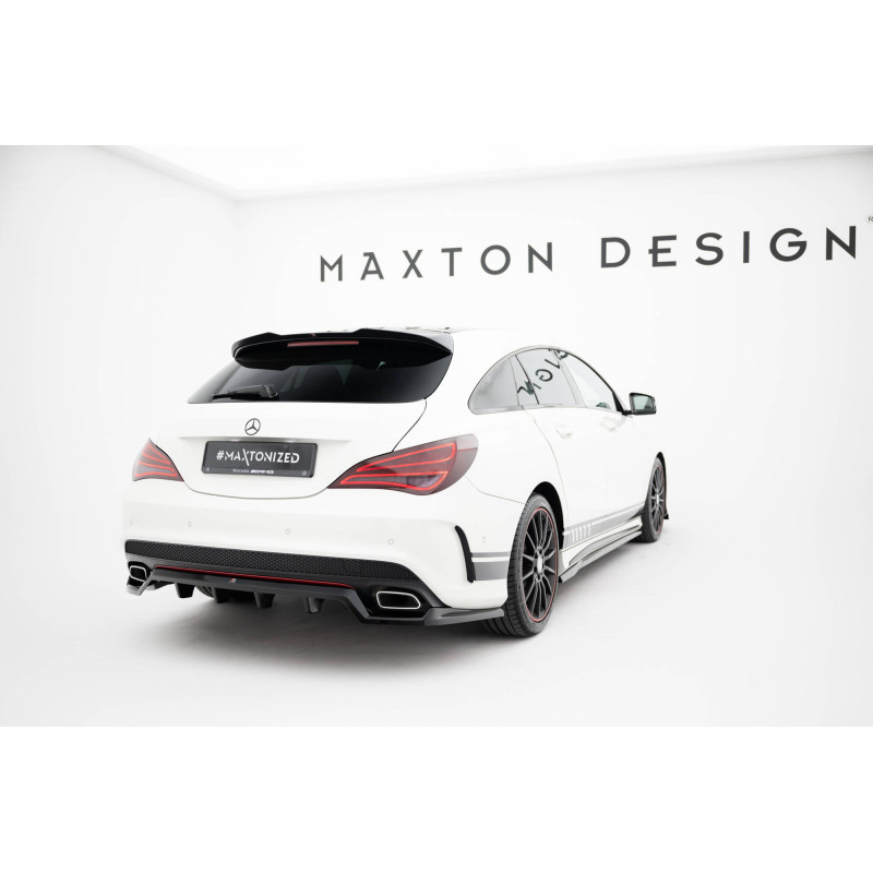 Splitter posteriore (con barre verticali) Mercedes-Benz CLA AMG-Line C117 (Cod. M-ME-CLA-117-AMGLINE Splitter posteriore (con barre verticali) Mercedes-Benz CLA AMG-Line C117 (Cod. M-ME-CLA-117-AMGLINE