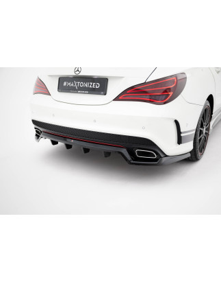 Splitter posteriore (con barre verticali) Mercedes-Benz CLA AMG-Line C117 (Cod. M-ME-CLA-117-AMGLINE