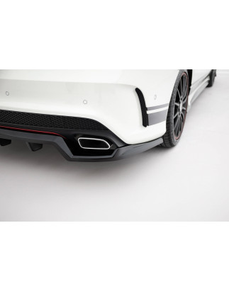 Splitter posteriore (con barre verticali) Mercedes-Benz CLA AMG-Line C117 (Cod. M-ME-CLA-117-AMGLINE