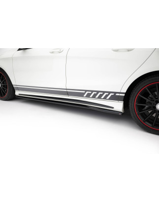 Diffusori minigonne Mercedes-Benz CLA AMG-Line C117 (Cod. M-ME-CLA-117-AMGLINE-SB-SD1G)