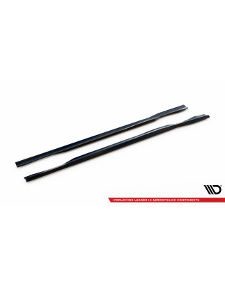 Diffusori minigonne Mercedes-Benz CLA AMG-Line C117 (Cod. M-ME-CLA-117-AMGLINE-SB-SD1G)