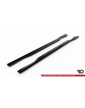 Diffusori minigonne Mercedes-Benz CLA AMG-Line C117 (Cod. M-ME-CLA-117-AMGLINE-SB-SD1G)