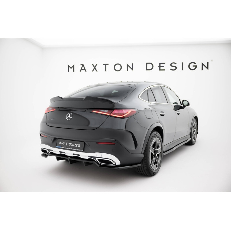 Splitter posteriore (con barre verticali) Mercedes-Benz GLC Coupe AMG-Line C254 (Cod. M-ME-GLC-C254-