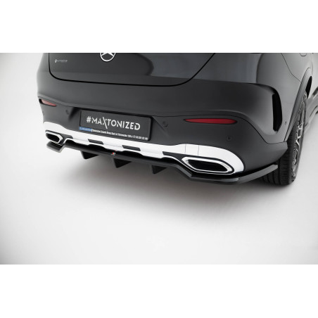 Splitter posteriore (con barre verticali) Mercedes-Benz GLC Coupe AMG-Line C254 (Cod. M-ME-GLC-C254-