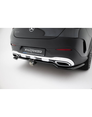 Splitter posteriore (con barre verticali) Mercedes-Benz GLC Coupe AMG-Line C254 (Cod. M-ME-GLC-C254-