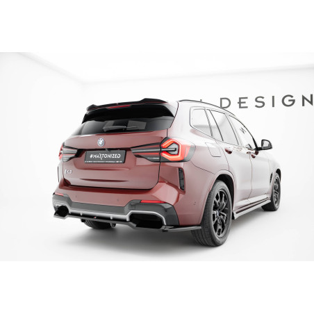 Splitter posteriore (con barre verticali) BMW iX3 M-Pack G08 Facelift (Cod. M-BM-IX3-1-MPACK-RD1G+RD