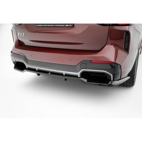 Splitter posteriore (con barre verticali) BMW iX3 M-Pack G08 Facelift (Cod. M-BM-IX3-1-MPACK-RD1G+RD