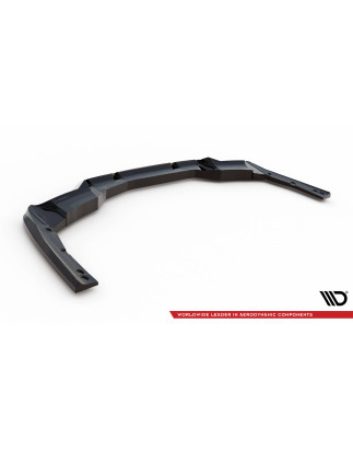 Splitter posteriore (con barre verticali) BMW iX3 M-Pack G08 Facelift (Cod. M-BM-IX3-1-MPACK-RD1G+RD