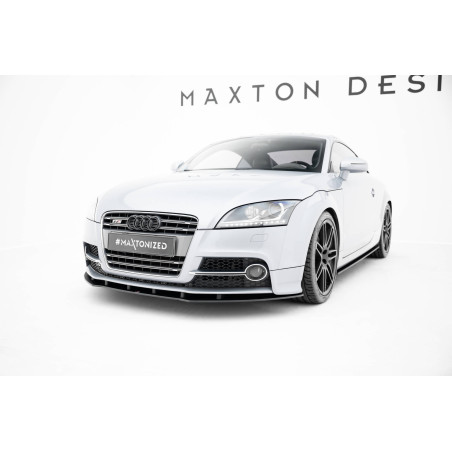 SPLITTER ANTERIORE street pro Audi TT S / TT S-Line 8J Facelift (Cod. M-AUTT2SLINECNC-FD1B)