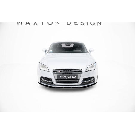 SPLITTER ANTERIORE street pro Audi TT S / TT S-Line 8J Facelift (Cod. M-AUTT2SLINECNC-FD1B)