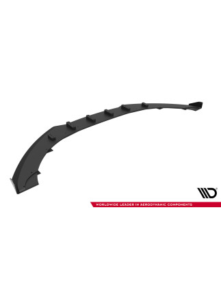 SPLITTER ANTERIORE street pro + Flaps Audi TT S / TT S-Line 8J Facelift (Cod. M-AUTT2SLINECNC-FD1B+F