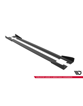 Diffusori minigonne street pro + Flaps Audi TT S / TT S-Line 8J Facelift (Cod. M-AUTT2SLINECNC-SD1B+